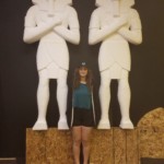 Egyptian Statues: Foam shaping