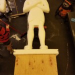 Egyptian Statues: Adding the plinth