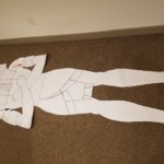 Egyptian Statues: paper template