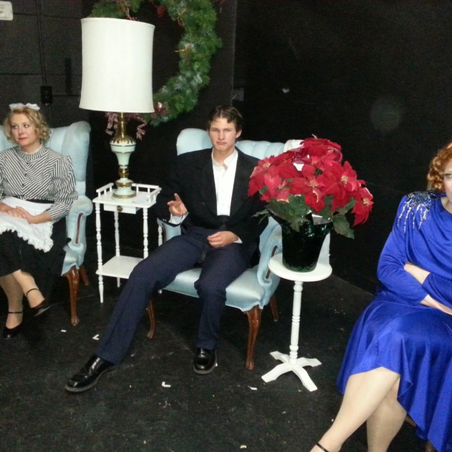 Annie at Draper Historical Theater - Behind the Scenes