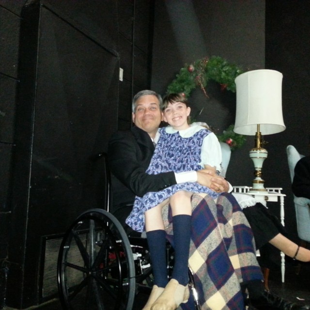 Annie at Draper Historical Theater - Behind the Scenes