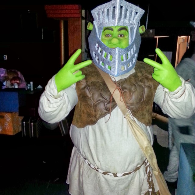 Shrek the Musical - Scera - Helmet head