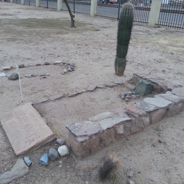 The Dutchman's Grave, viewed from the west