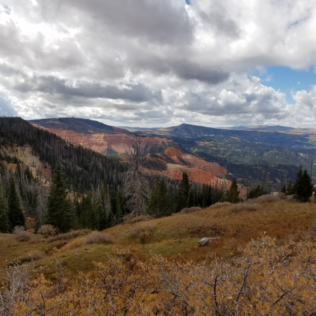 Red rock vistas on the Markagunt Plateau 10/1/2016