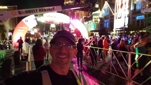 All finished! My first Rock 'n' Roll Marathon in the books. We still had at least half a mile to walk to get to the end of the recovery area, and another quarter mile to get our drop bags. Las Vegas Rock 'n' Roll Marathon 25