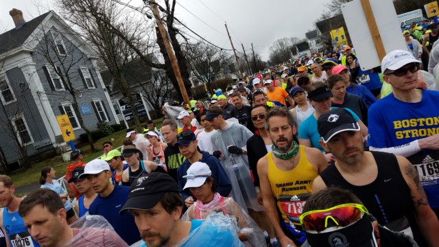 The long walk down Grove Street. Game faces on.