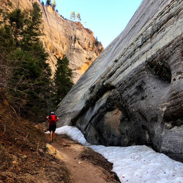 Deep in some of the valleys, there was still quite a bit of snow. In some cases, that also meant mud.